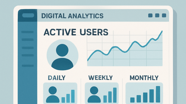 Illustration of Active users