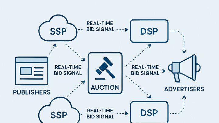 Illustration of Ad exchange