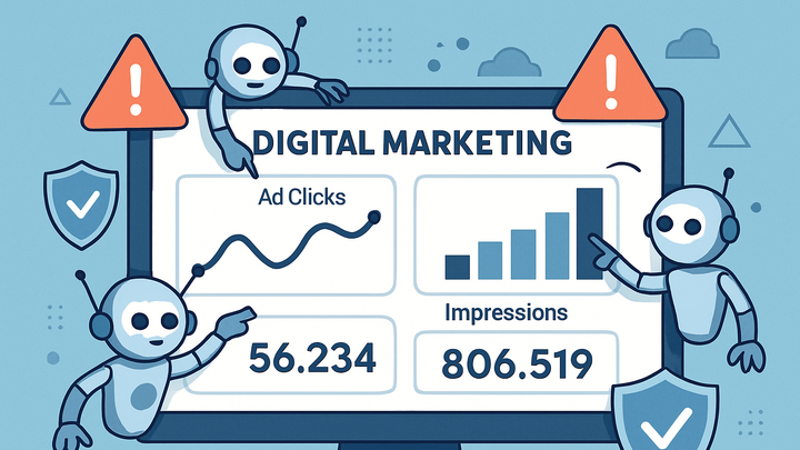 Illustration of Ad fraud