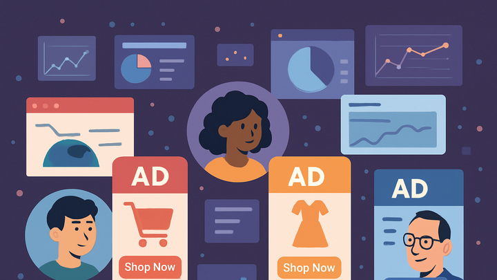 Illustration of Ad personalization