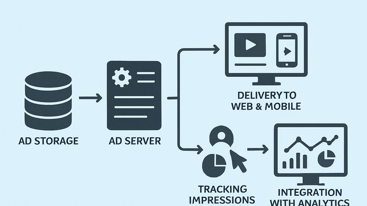 Illustration of Ad server