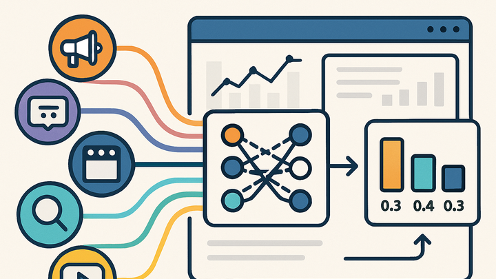 Illustration of Algorithmic attribution