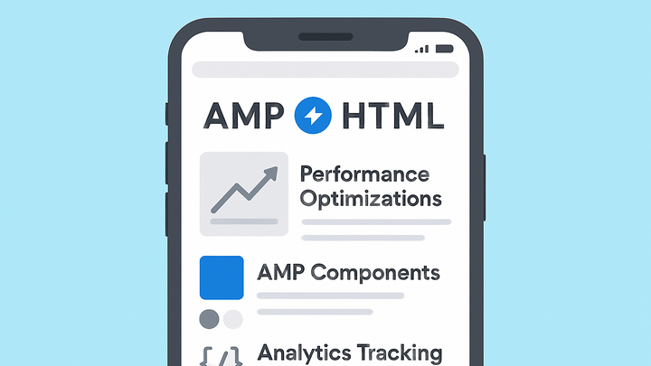 Illustration of Amp html