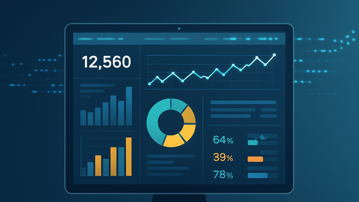 Illustration of Analytics dashboard