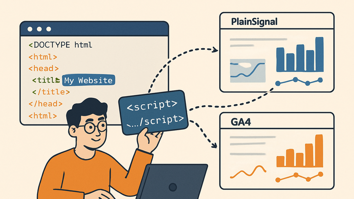 Illustration of Analytics tag