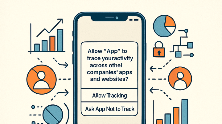 Illustration of App tracking transparency