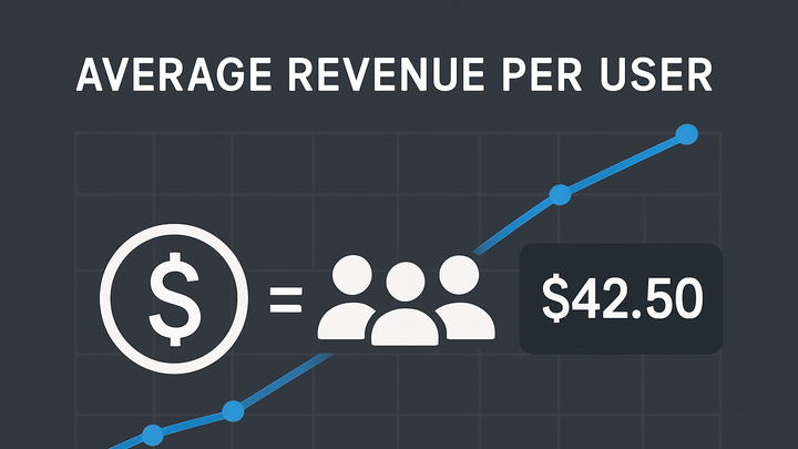 Illustration of Arpu (average revenue per user)