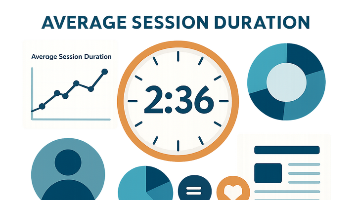 Illustration of Average session duration