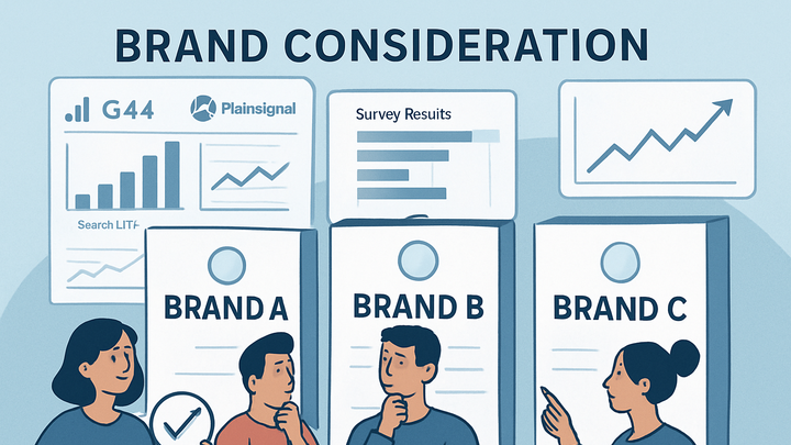 Illustration of Brand consideration
