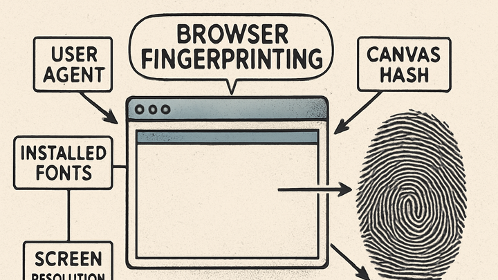 Illustration of Browser fingerprinting