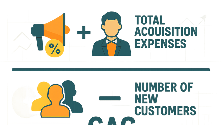 Illustration of Cac (customer acquisition cost)