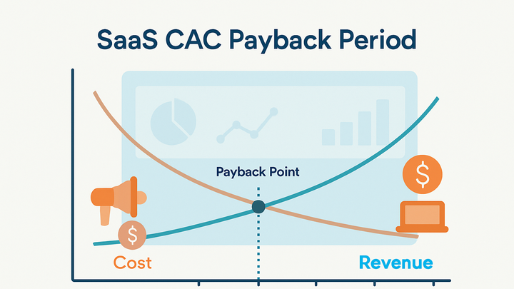 Illustration of Cac payback period
