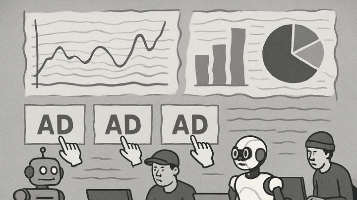 Illustration of Click fraud
