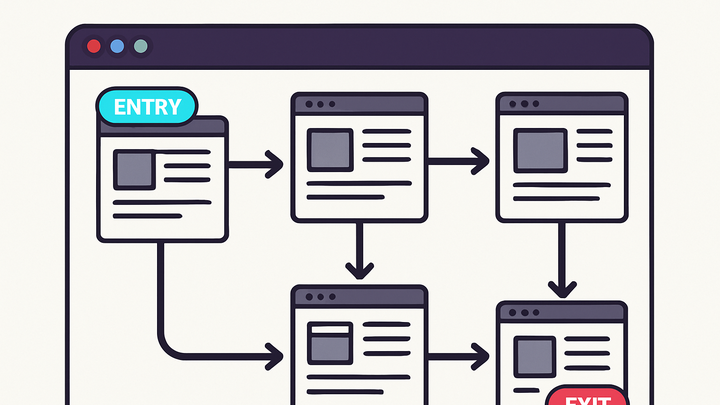 Illustration of Click path