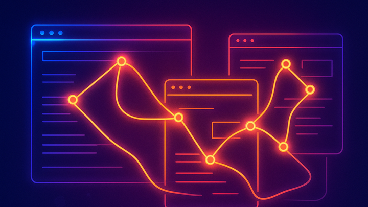Illustration of Clickstream analysis