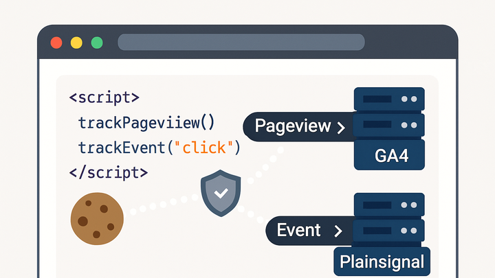 Illustration of Client-side tracking