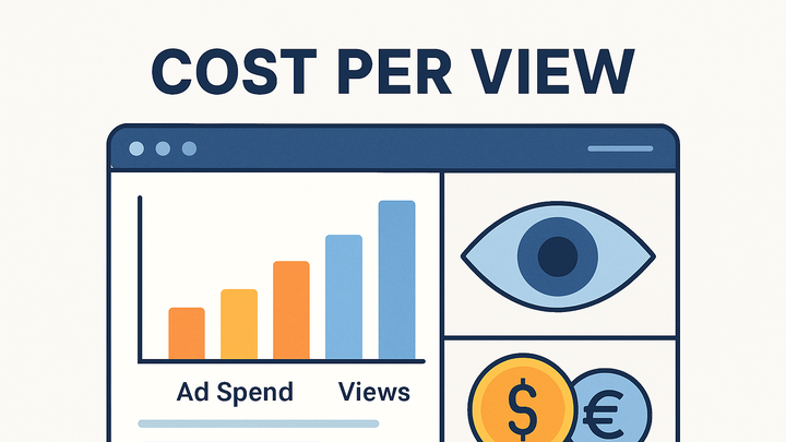 Illustration of Cost per view