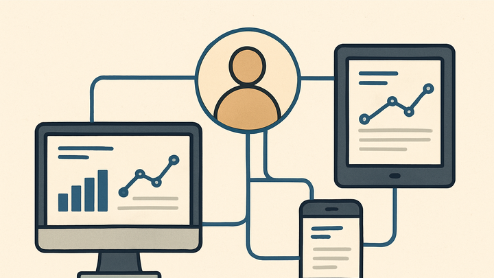 Illustration of Cross-device tracking