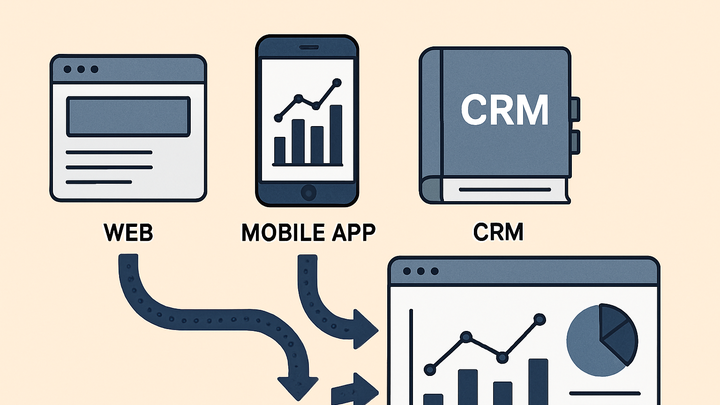 Illustration of Cross-platform data