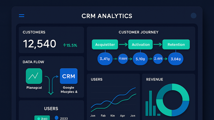 Illustration of Customer relationship management