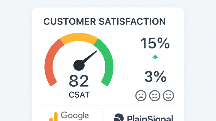 Illustration of Customer satisfaction score (csat)