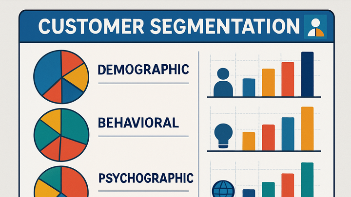 Illustration of Customer segmentation