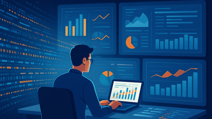 Illustration of Data analytics