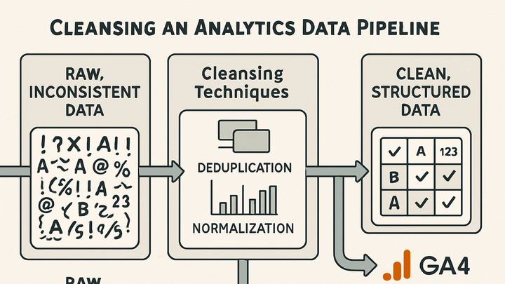 Illustration of Data cleansing