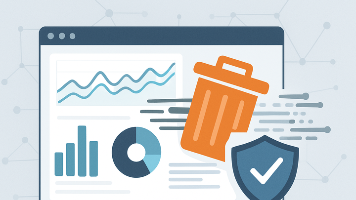 Illustration of Data deletion