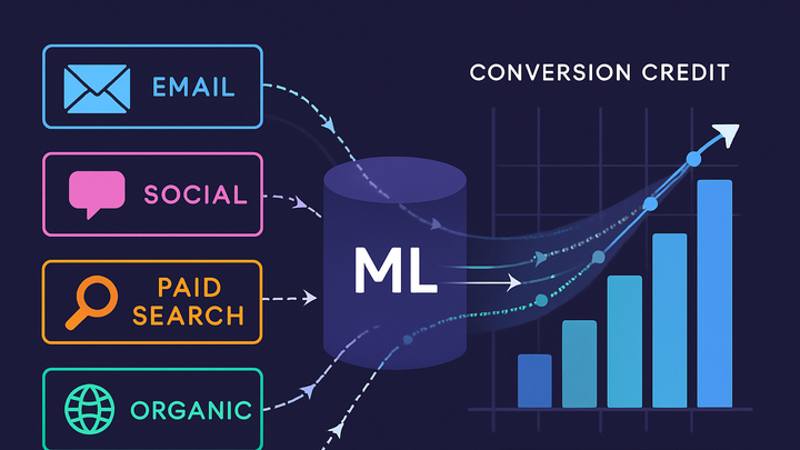 Illustration of Data-driven attribution