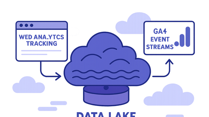 Illustration of Data lake