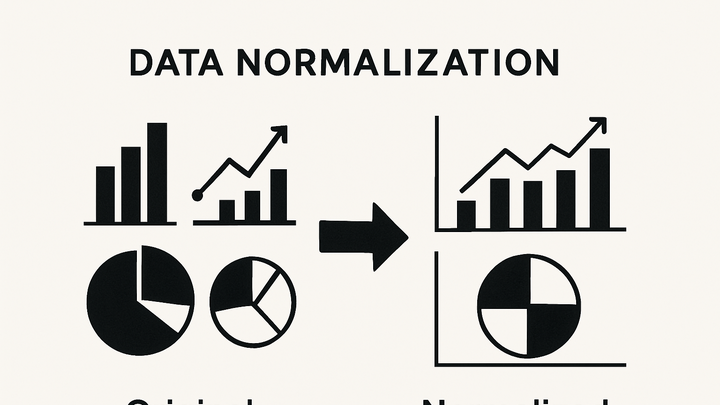 Illustration of Data normalization