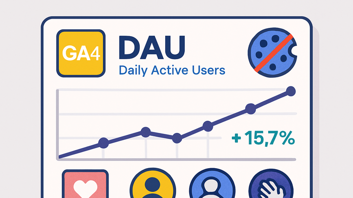 Illustration of Dau (daily active users)