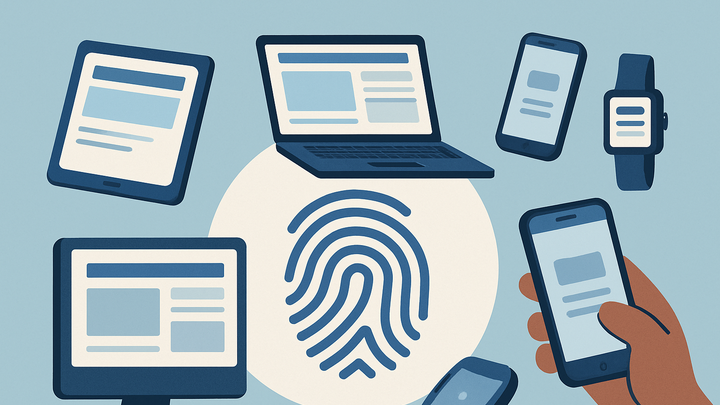 Illustration of Device fingerprinting