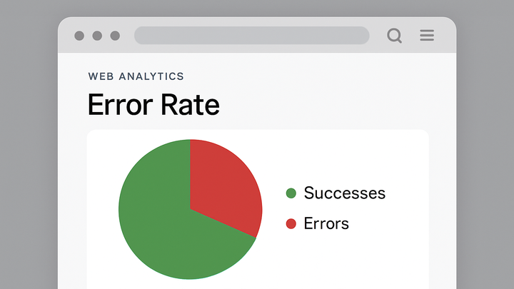 Illustration of Error rate