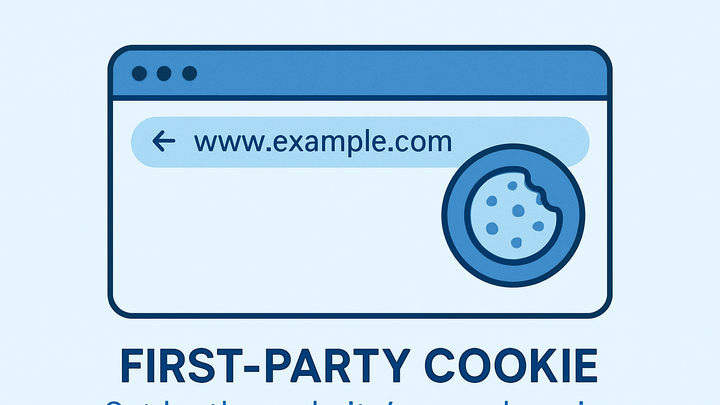 Illustration of First-party cookie