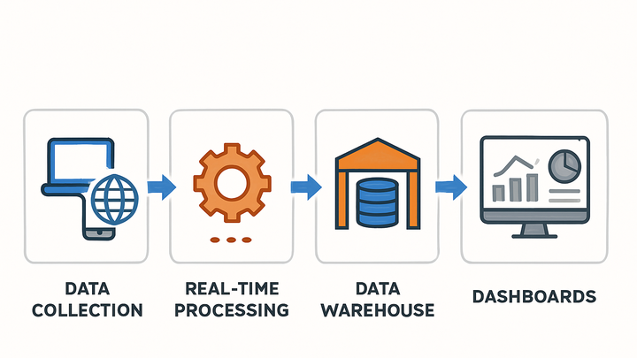 Illustration of Full data processing
