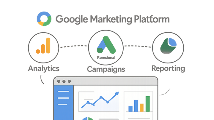 Illustration of Google marketing platform