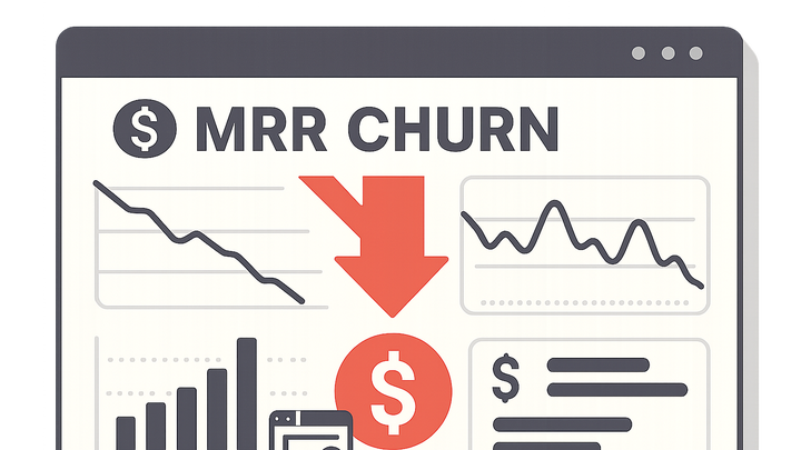 Illustration of Gross mrr churn