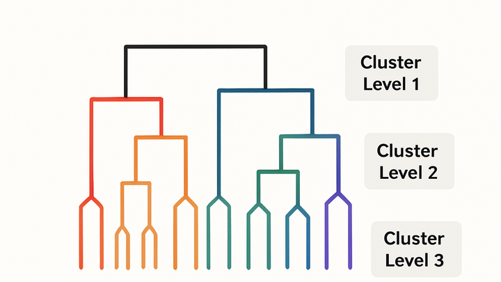 Illustration of Hierarchical clustering