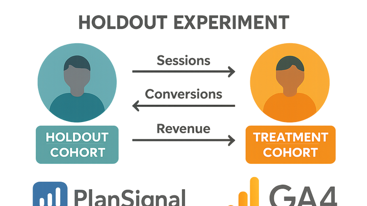 Illustration of Holdout experiment