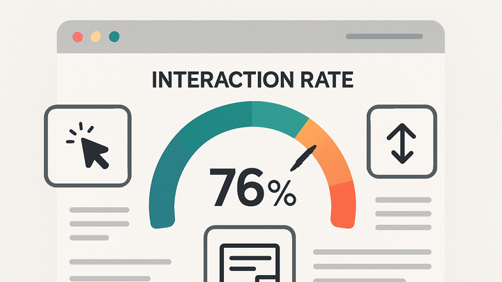 Illustration of Interaction rate