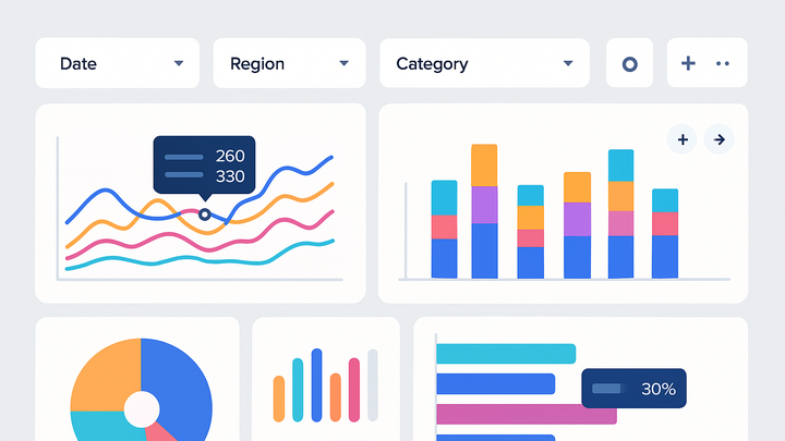 Illustration of Interactive visualization