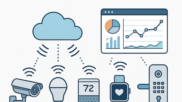 Illustration of Iot analytics