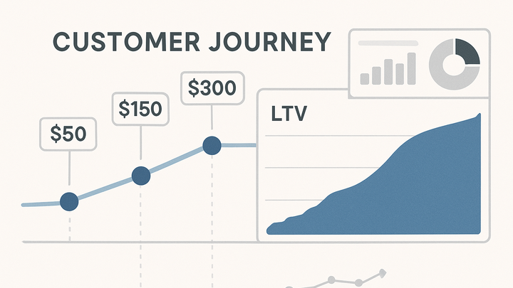 Illustration of Lifetime value (ltv)