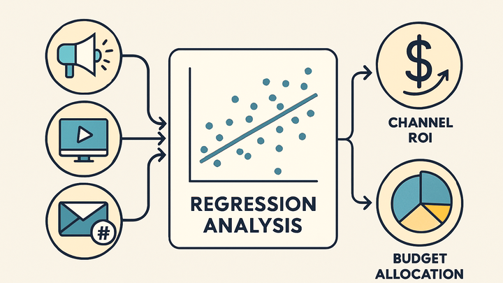 Illustration of Marketing mix modeling