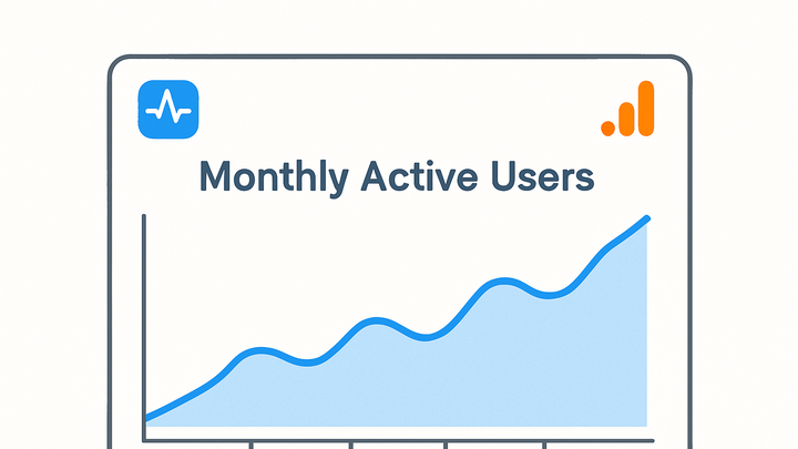 Illustration of Mau (monthly active users)