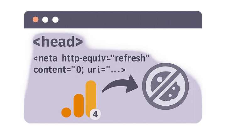 Illustration of Meta refresh tracking