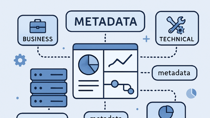 Illustration of Metadata management