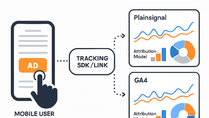 Illustration of Mobile attribution